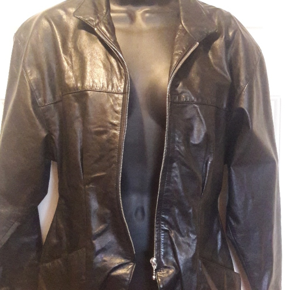 Wilson's Leather Front Zip Jacket - image 2